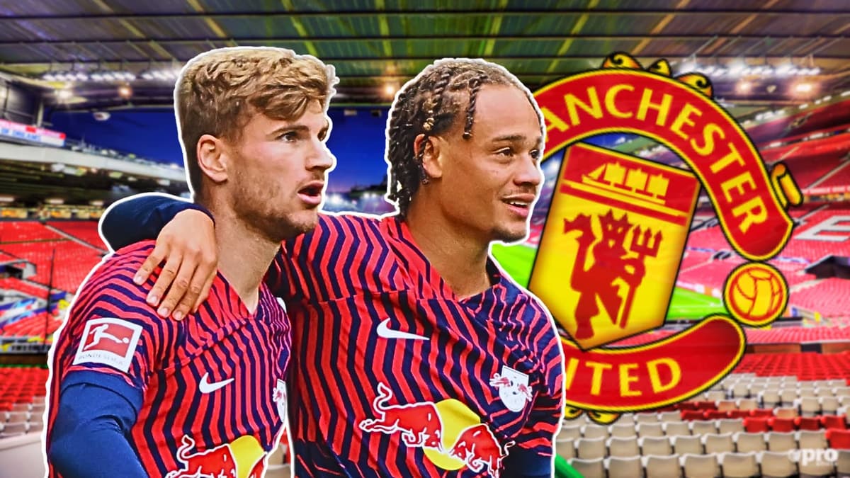Timo Werner, Xavi Simons, RB Leipzig, Man Utd