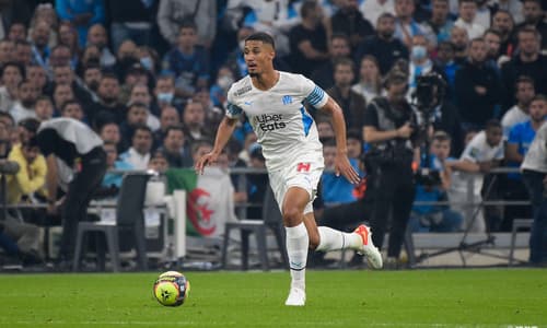 On-loan Arsenal defender William Saliba playing for Marseille
