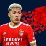Enzo Fernandez Benfica Hearts