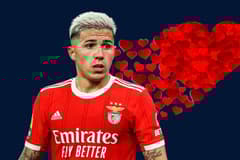 Enzo Fernandez Benfica Hearts