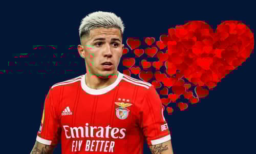 Enzo Fernandez Benfica Hearts