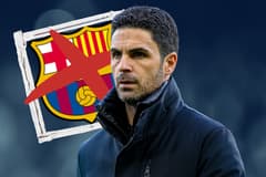Mikel Arteta will not leave Arsenal for Barcelona