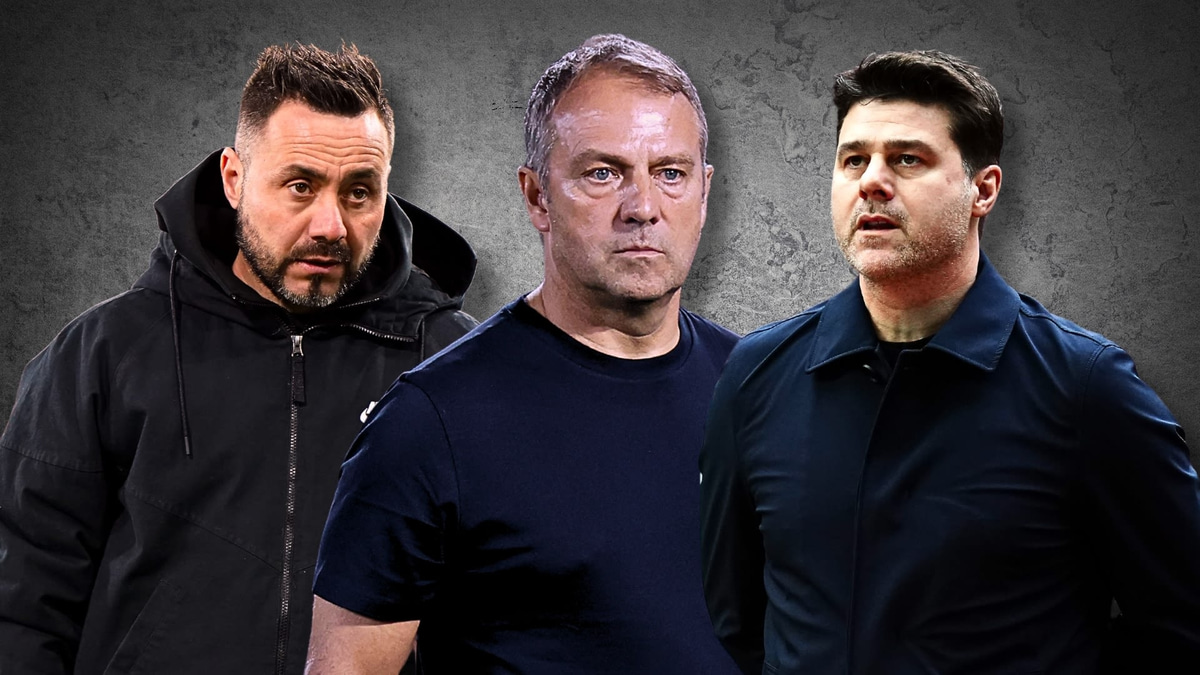 Roberto De Zerbi, Hansi Flick, Mauricio Pochettino