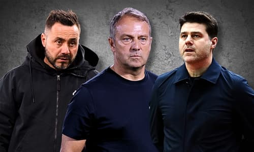 Roberto De Zerbi, Hansi Flick, Mauricio Pochettino