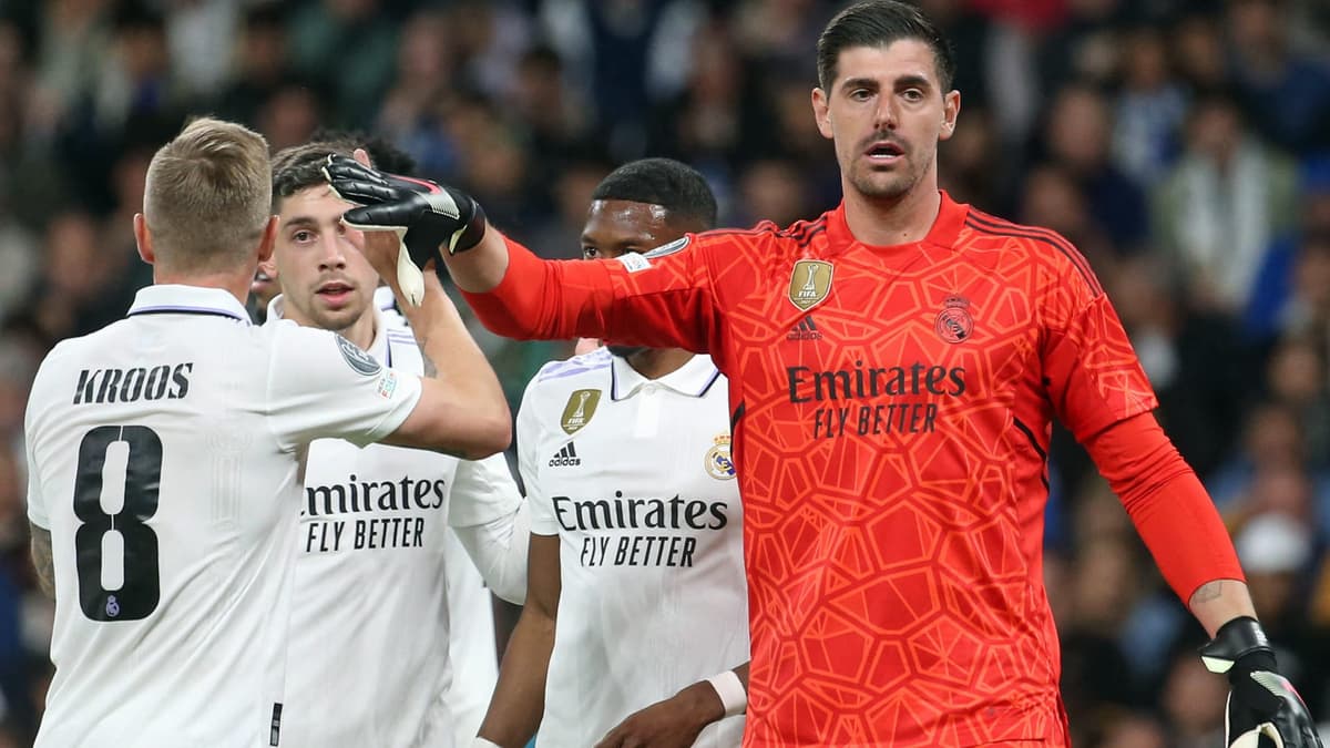 Real Madrid's Thibaut Courtois