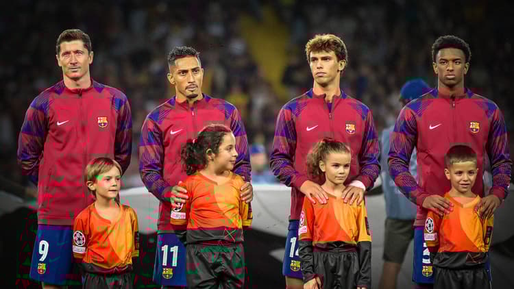 Joao Felix (second from right)