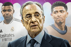 Real Madrid Florentino Perez Jude Bellingham Kylian Mbappe