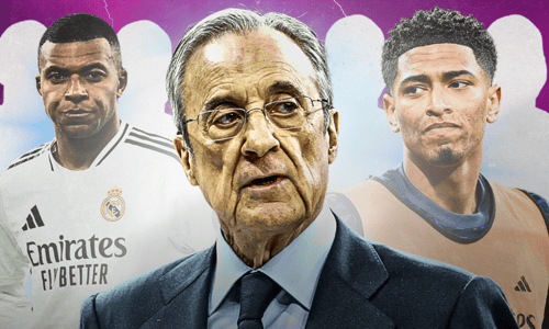 Real Madrid Florentino Perez Jude Bellingham Kylian Mbappe