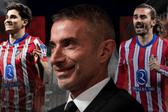 Andrea Berta Arsenal Julian Alvarez Antoine Griezmann