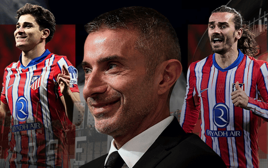 Andrea Berta Arsenal Julian Alvarez Antoine Griezmann