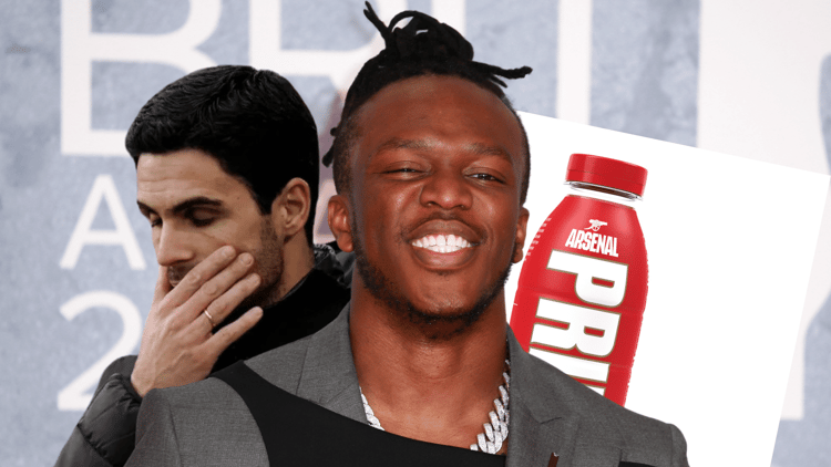 KSI, Mikel Arteta and the dreaded bottle
