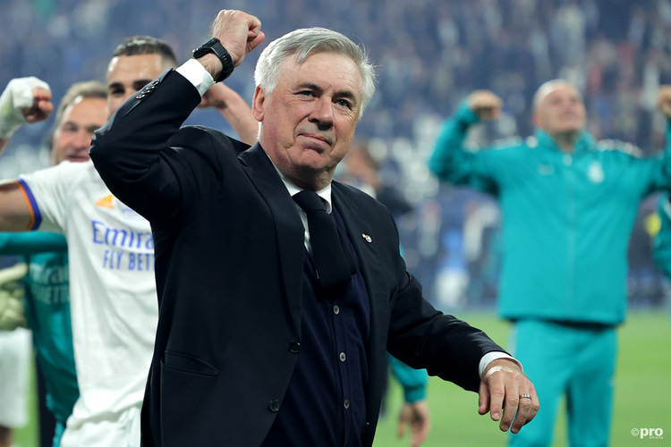 Ancelotti won a La Liga and Champions League double with Real last season