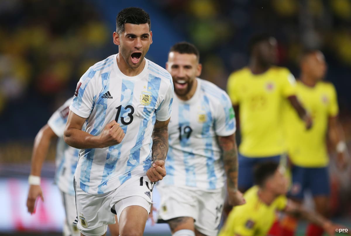 Cristian Romero, Argentina v Colombia, 2021, WCQ