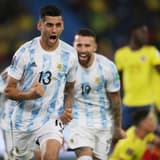 Cristian Romero, Argentina v Colombia, 2021, WCQ