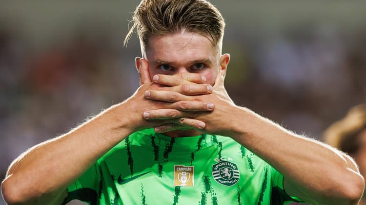 Sporting striker Viktor Gyokeres has been heavily linked with Arsenal