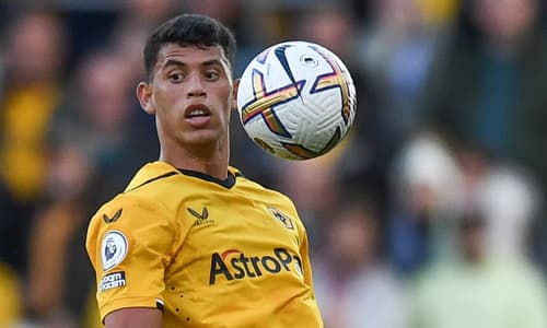 Wolves midfielder Matheus Nunes.
