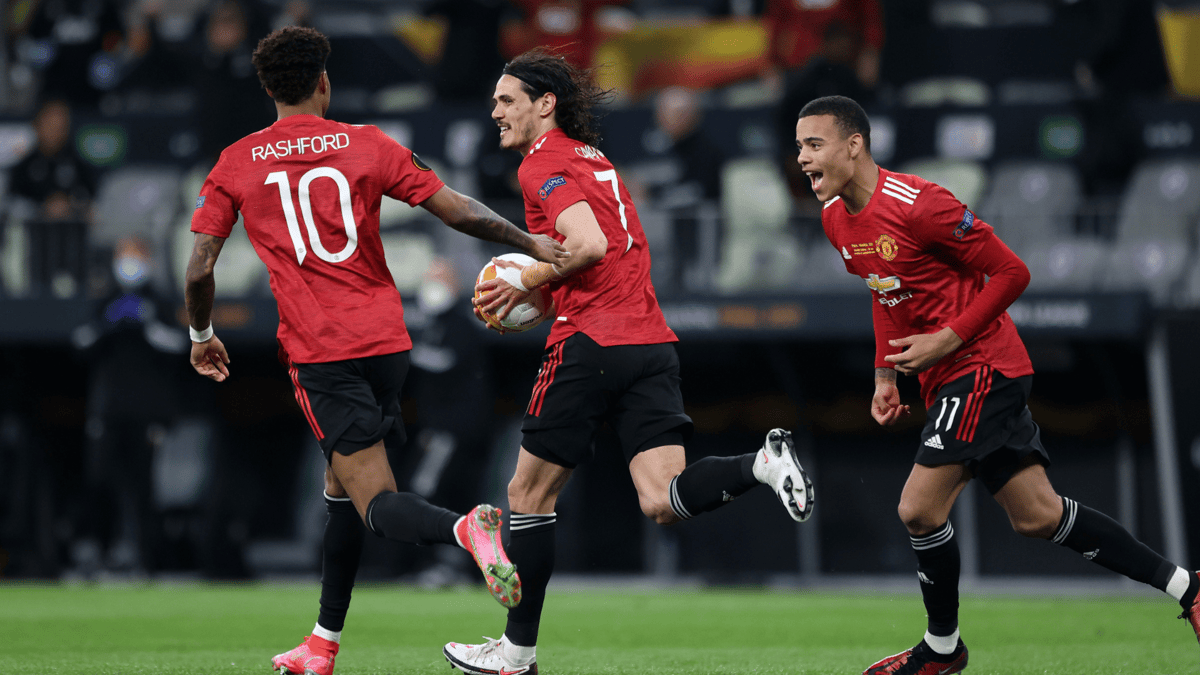 Mason Greenwood, Marcus Rashford, Manchester United