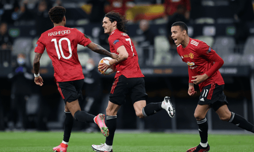 Mason Greenwood, Marcus Rashford, Manchester United