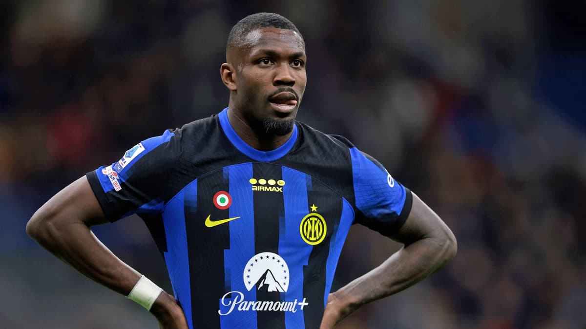 Inter Milan's Marcus Thuram