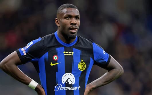Inter Milan's Marcus Thuram