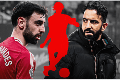 Bruno Fernandes, Ruben Amorim, Man Utd, 2024/25