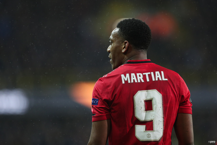 Anthony Martial has been put up for sale by Man Utd