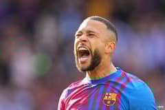 Memphis Depay, Barcelona v Real Madrid, 2021-22
