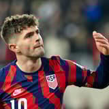 Christian Pulisic in action for the USMNT.