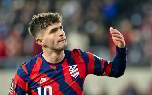 Christian Pulisic in action for the USMNT.