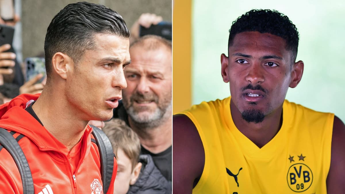 Cristiano Ronaldo and Sebastien Haller.