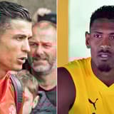 Cristiano Ronaldo and Sebastien Haller.