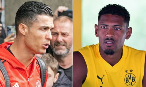 Cristiano Ronaldo and Sebastien Haller.