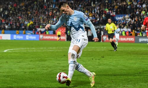 Benjamin Sesko, Slovenia, 2022