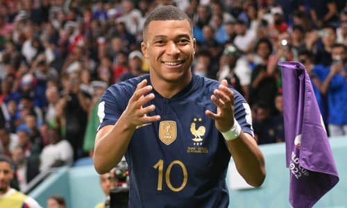 Kylian Mbappe, France, 2022