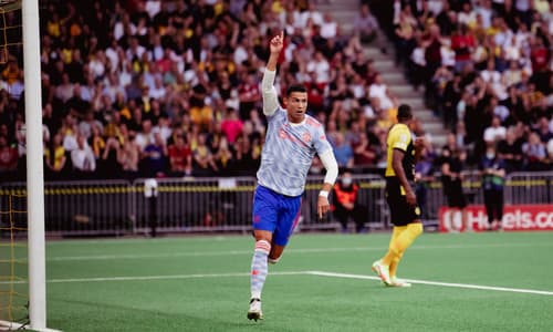 Cristiano Ronaldo, Man Utd v Young Boys, Champions League