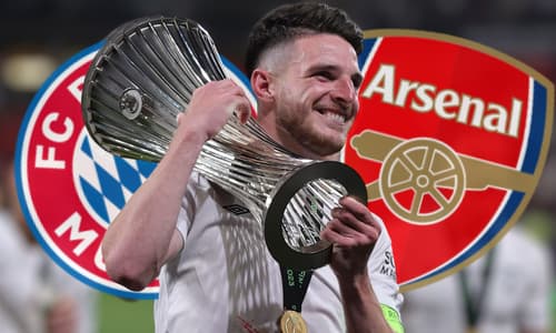Declan Rice, Bayern Munich, Arsenal