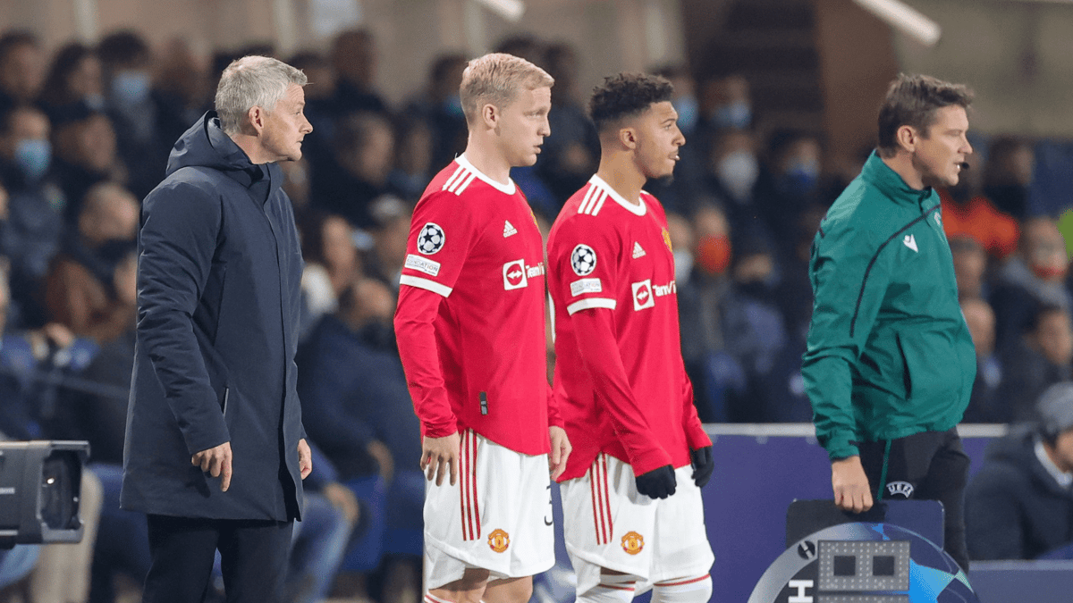 Jadon Sancho, Donny van de Beek, Manchester United