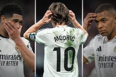 Luka Modric, Jude Bellingham, Kylian Mbappe, Real Madrid, 2024/25