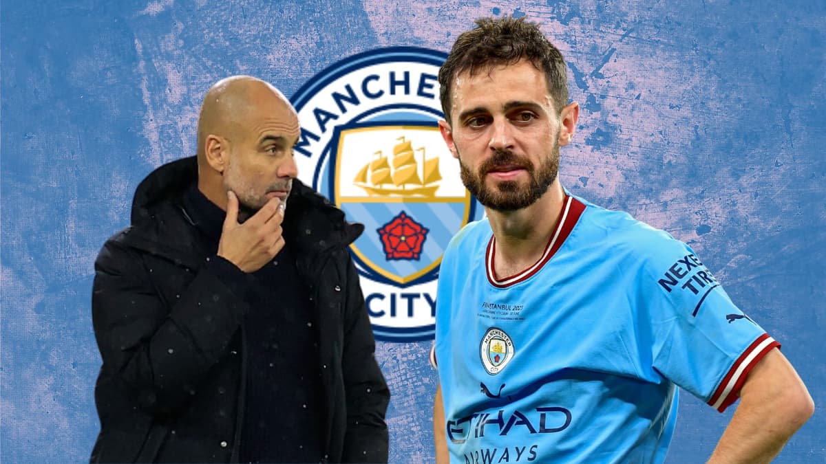 Pep Guardiola, Bernardo Silva, Man City, 2022/23
