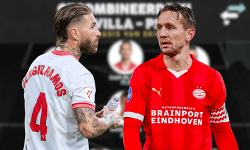 Gecombineerde opstelling Sevilla PSV