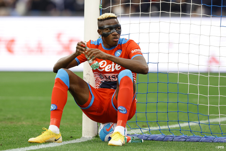 Victor Osimhen has been linked to Man Utd and Arsenal this summer