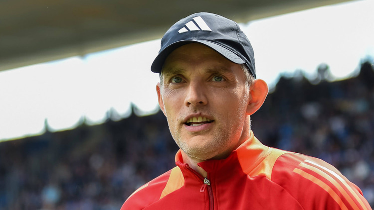 Thomas Tuchel is momenteel de bondscoach van Engeland.