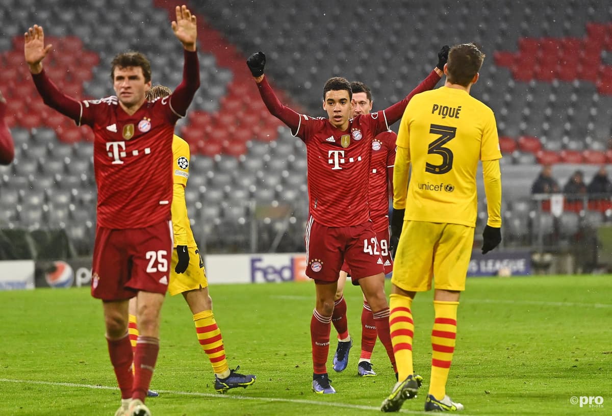 Thomas Muller, Bayern v Barcelona, 2021-22