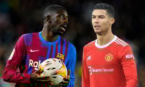 Ousmane Dembele, Cristiano Ronaldo