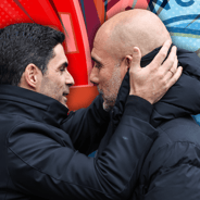 Mikel Arteta, Pep Guardiola