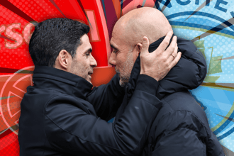 Mikel Arteta, Pep Guardiola