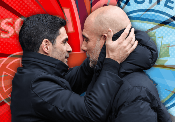 Mikel Arteta, Pep Guardiola
