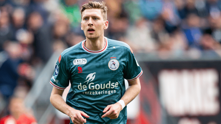 Tobias Lauritsen is bij Sparta Rotterdam bezig aan zijn eerste buitenlandse avontuur