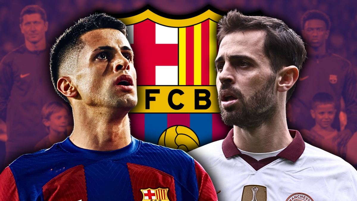 Joao Cancelo, Bernardo Silva, Barcelona