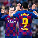 Antoine Griezmann and Luis Suarez at Barcelona